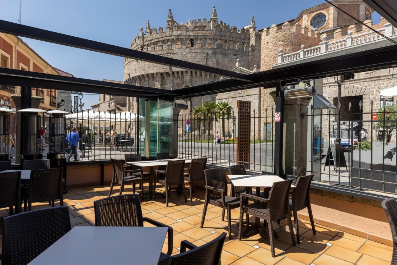 Hostal Restaurante Puerta Del Alcazar Ávila Dış mekan fotoğraf